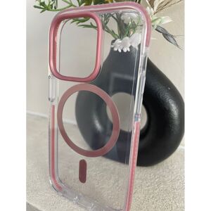 Tech21 Evo Crystal Clear Rose Gold Case Apple iPhone 14 Pro MagSafe Compatible Tech21 Evo Crystal Clear Rose Gold Case Apple iPhone 14 Pro MagSafe Compatible