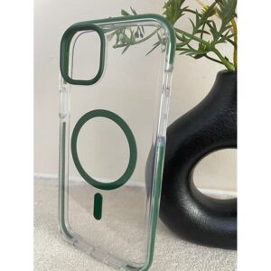 Tech21 Evo Crystal Clear Moss Green Tough Strong Case For Apple iPhone 15 Plus Tech21 Evo Crystal Clear Moss Green Tough Strong Case For Apple iPhone 15 Plus