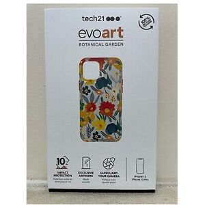 Tech21 EVO ART Floral Garden Strong Botanical Case Cover for iPhone 12 / 12 Pro Tech21 EVO ART Floral Garden Strong Botanical Case Cover for iPhone 12 / 12 Pro