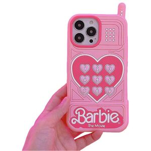 Unbranded (iphone13) Silicone 3d Love Heart Candy Pink Phone Case For Iphone 11 12 13 14 1 Unbranded (iphone13) Silicone 3d Love Heart Candy Pink Phone Case For Iphone 11 12 13 14 1