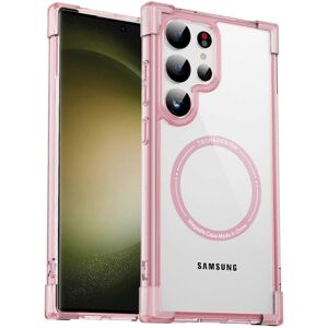 Unbranded (For Galaxy S24 Plus, pink) For Samsung Galaxy S24 Magnetic Clear Case, Shockpro Unbranded (For Galaxy S24 Plus, pink) For Samsung Galaxy S24 Magnetic Clear Case, Shockpro
