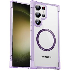 Unbranded (For Galaxy S24 Plus, purple) For Samsung Galaxy S24 Magnetic Clear Case, Shockp Unbranded (For Galaxy S24 Plus, purple) For Samsung Galaxy S24 Magnetic Clear Case, Shockp