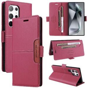 GANGXUN (Red) Flip Case for Samsung Galaxy S24 Ultra Flip Cover Rfid Blocking Wallet Sho GANGXUN (Red) Flip Case for Samsung Galaxy S24 Ultra Flip Cover Rfid Blocking Wallet Sho