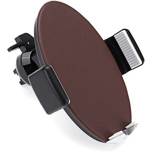 GreenZech (Brown) Qi Car Air Vent Fast Wireless Charger Phone Holder Touch Automatic Mount GreenZech (Brown) Qi Car Air Vent Fast Wireless Charger Phone Holder Touch Automatic Mount