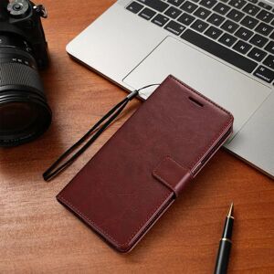 Unbranded (brown, For Samsung Galaxy S21 FE) Book Solid Color Leather Flip Case For Samsun Unbranded (brown, For Samsung Galaxy S21 FE) Book Solid Color Leather Flip Case For Samsun