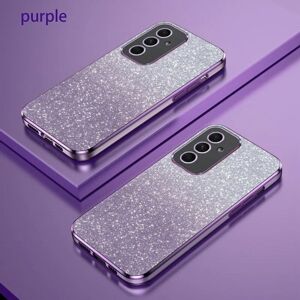 Unbranded (purple, Samsung Galaxy A04S) Luxury Gradient Glitter Plating Case For Samsung G Unbranded (purple, Samsung Galaxy A04S) Luxury Gradient Glitter Plating Case For Samsung G