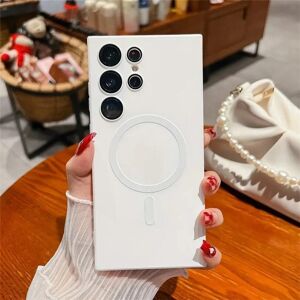 Unbranded (white, For Samsung S25 Ultra) Luxury For Magsafe Magnetic Wireless Charging Pho Unbranded (white, For Samsung S25 Ultra) Luxury For Magsafe Magnetic Wireless Charging Pho