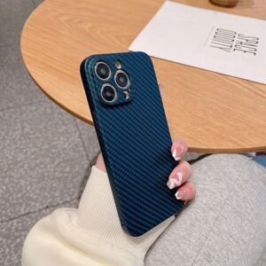 Unbranded (blue, For iPhone 13Pro Max) Ultra Thin Carbon Fiber Pattern Phone Case For Ipho Unbranded (blue, For iPhone 13Pro Max) Ultra Thin Carbon Fiber Pattern Phone Case For Ipho