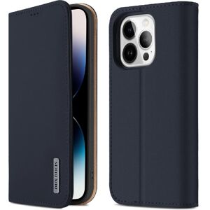 Unbranded (Blue) Case for DUX DUCIS iPhone 14 Pro Leather Case Premium Leather Protective Unbranded (Blue) Case for DUX DUCIS iPhone 14 Pro Leather Case Premium Leather Protective