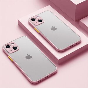 Unbranded (pink, iPhone 16Plus) Half Clear Matte Case for iPhone 16 15 14 13 12 11 Pro Max Unbranded (pink, iPhone 16Plus) Half Clear Matte Case for iPhone 16 15 14 13 12 11 Pro Max