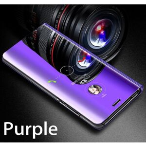 Unbranded (purple, Honor X6A/Honor X6B) Luxury Smart View Clear Mirror Leather Flip Stand Unbranded (purple, Honor X6A/Honor X6B) Luxury Smart View Clear Mirror Leather Flip Stand