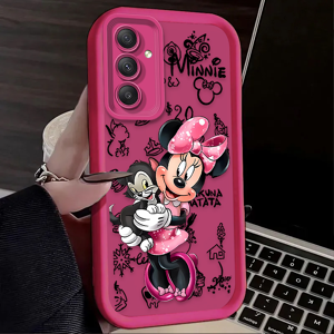 Unbranded (6, Galaxy A55 5G) Disney Minnie Mouse Girl Soft Case for Samsung Gal Unbranded (6, Galaxy A55 5G) Disney Minnie Mouse Girl Soft Case for Samsung Gal