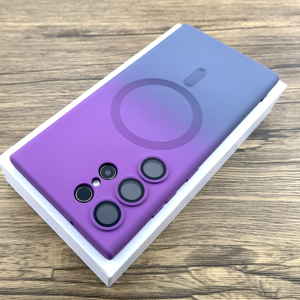 Unbranded (Purple Gray, For Samsung S23) Gradient Silicone Case For Samsung Galaxy S25 S24 Unbranded (Purple Gray, For Samsung S23) Gradient Silicone Case For Samsung Galaxy S25 S24