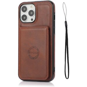 BOSHENG (Coffee, For iPhone 11) Magnetic Flip Wallet Phone Case For iPhone 13 12 Mini 14 BOSHENG (Coffee, For iPhone 11) Magnetic Flip Wallet Phone Case For iPhone 13 12 Mini 14