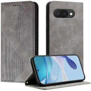 GANGXUN (Gray ) Case for Google Pixel 9a Pu Leather Magnetic Card Slots Holder Folio Fli GANGXUN (Gray ) Case for Google Pixel 9a Pu Leather Magnetic Card Slots Holder Folio Fli