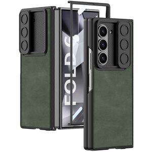 Unbranded (Green) PU Leather + Hard PC Shell Ultra Thin Slim Case for Samsung Galaxy Z Fol Unbranded (Green) PU Leather + Hard PC Shell Ultra Thin Slim Case for Samsung Galaxy Z Fol