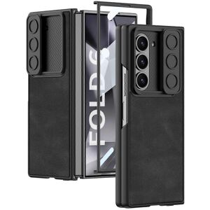 Unbranded (Black) PU Leather + Hard PC Shell Ultra Thin Slim Case for Samsung Galaxy Z Fol Unbranded (Black) PU Leather + Hard PC Shell Ultra Thin Slim Case for Samsung Galaxy Z Fol