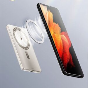 GreenZech (Gray, 5000mAh) Magnetic 5000mAh PD20W Mini Wireless Power Bank Charger for iPho GreenZech (Gray, 5000mAh) Magnetic 5000mAh PD20W Mini Wireless Power Bank Charger for iPho