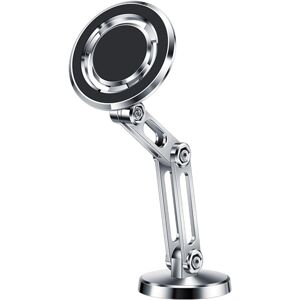 Unbranded (Silver) Magnetic Car Phone Holder Foldable Dashboard Phone Mount,360 Degree R Unbranded (Silver) Magnetic Car Phone Holder Foldable Dashboard Phone Mount,360 Degree R