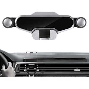 Unbranded (Silver) Car Vent Phone Mount Gravity Air Vent Clip Cell Phone Holder - Phone Unbranded (Silver) Car Vent Phone Mount Gravity Air Vent Clip Cell Phone Holder - Phone