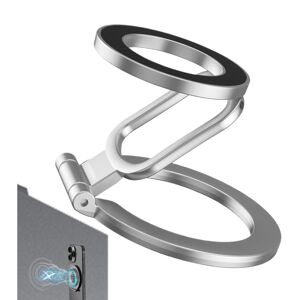 Unbranded (Silver) Double Magnetic Ring Phone Holder Double-Sided Magnet Ring Folding Ph Unbranded (Silver) Double Magnetic Ring Phone Holder Double-Sided Magnet Ring Folding Ph