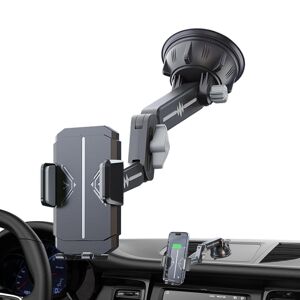 Unbranded Car Dash Phone Holder - Suction Cup Smartphone Cradles for Truck Dashboard Adj Unbranded Car Dash Phone Holder - Suction Cup Smartphone Cradles for Truck Dashboard Adj