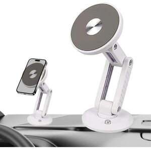 Unbranded (White) Car Phone Stand Foldable Car Dashboard Phone Mount,Multifunctional Sta Unbranded (White) Car Phone Stand Foldable Car Dashboard Phone Mount,Multifunctional Sta