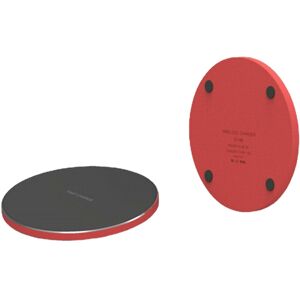 GreenZech (Red) DC 5V 10W Qi Wireless Fast Charger Slim Charging Pad Mat For iPhone X 8/8P GreenZech (Red) DC 5V 10W Qi Wireless Fast Charger Slim Charging Pad Mat For iPhone X 8/8P