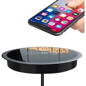 GreenZech Embedded Wireless Charger, Fast Charging 5W-100W, 1m Cable, Black ABS, Compatibl GreenZech Embedded Wireless Charger, Fast Charging 5W-100W, 1m Cable, Black ABS, Compatibl