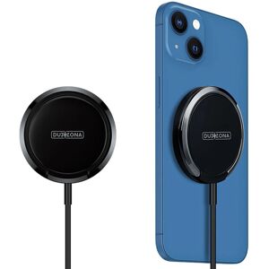 GreenZech (Black) Wireless Charger W1, Type-C, 5W-15W Output, ABS & Zinc Alloy, Compact De GreenZech (Black) Wireless Charger W1, Type-C, 5W-15W Output, ABS & Zinc Alloy, Compact De