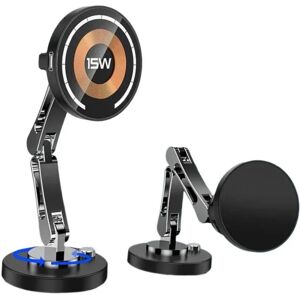 GreenZech (Wireless Charger) 15W Magnetic Car Wireless Charger with USB Cable, 360 Rotatio GreenZech (Wireless Charger) 15W Magnetic Car Wireless Charger with USB Cable, 360 Rotatio