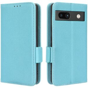 GANGXUN (Light blue) Case for Google Pixel 7a Wallet Magnetic Side Buckle Card Slots Hol GANGXUN (Light blue) Case for Google Pixel 7a Wallet Magnetic Side Buckle Card Slots Hol