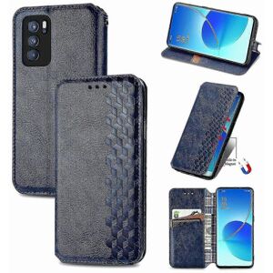 Unbranded (blue) Compatible With Oppo Reno 6 Pro 5g Flip Case Etui Vintage Wallet Flip Cov Unbranded (blue) Compatible With Oppo Reno 6 Pro 5g Flip Case Etui Vintage Wallet Flip Cov