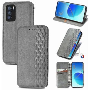 Unbranded (gray) Compatible With Oppo Reno 6 Pro 5g Flip Case Etui Vintage Wallet Flip Cov Unbranded (gray) Compatible With Oppo Reno 6 Pro 5g Flip Case Etui Vintage Wallet Flip Cov