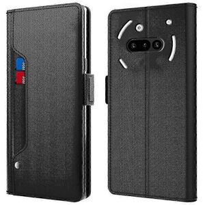 Unbranded (Black, Multicolor) For Nothing Phone (3a) Case Stand PU Leather Phone Cover Car Unbranded (Black, Multicolor) For Nothing Phone (3a) Case Stand PU Leather Phone Cover Car