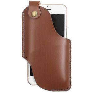 Unbranded (Large, Brown) Leather Cell Phone Holster Retro Sheath With Belt Loops Mobile Ph Unbranded (Large, Brown) Leather Cell Phone Holster Retro Sheath With Belt Loops Mobile Ph