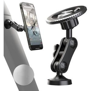 Unbranded Double Magnetic Phone Holder, Magnetic Phone Holder for Gym - Phone Grip Strong Unbranded Double Magnetic Phone Holder, Magnetic Phone Holder for Gym - Phone Grip Strong