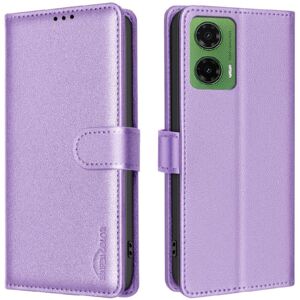 GANGXUN (Purple) Flip Case for Motorola Moto G35 5g Wallet Magnetic Rfid Blocking Card H GANGXUN (Purple) Flip Case for Motorola Moto G35 5g Wallet Magnetic Rfid Blocking Card H