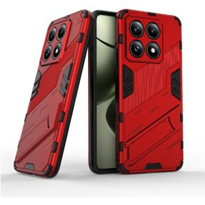 GANGXUN (Red) Case for Xiaomi 14t Rugged Military Protective Cover Kickstand GANGXUN (Red) Case for Xiaomi 14t Rugged Military Protective Cover Kickstand