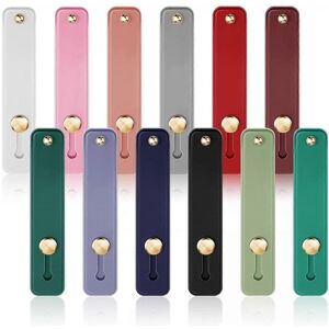 Unbranded 12Pieces Phone Grip Strap Telescopic Finger Strap Bracket,Silicone Portable Phon Unbranded 12Pieces Phone Grip Strap Telescopic Finger Strap Bracket,Silicone Portable Phon