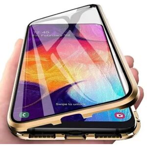 Unbranded (gold, For Galaxy S22 Ultra) 360 Double Sided Glass Metal Magnetic Case for Sams Unbranded (gold, For Galaxy S22 Ultra) 360 Double Sided Glass Metal Magnetic Case for Sams