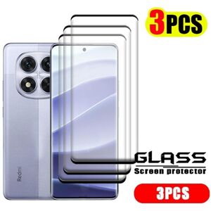 Unbranded (black, RedMi Note 14 Pro+) 3PCS Full Screen Curved Tempered Glass Screen Protec Unbranded (black, RedMi Note 14 Pro+) 3PCS Full Screen Curved Tempered Glass Screen Protec
