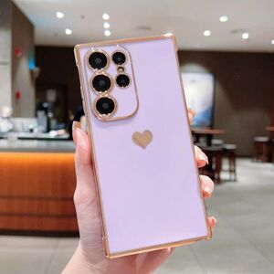 Unbranded (purple, Samsung A15 5G) Solid Color Love Heart Print Slim Case For Samsung Gala Unbranded (purple, Samsung A15 5G) Solid Color Love Heart Print Slim Case For Samsung Gala