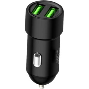 Unbranded (Black) Fast Charging Adapter for Car, 3.4A Fast Charging Car Charger Adapter, A Unbranded (Black) Fast Charging Adapter for Car, 3.4A Fast Charging Car Charger Adapter, A