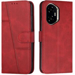 GANGXUN (Red) Case for Honor 400 Pu Leather Shockproof Flip Cover Side Buckle Card Inser GANGXUN (Red) Case for Honor 400 Pu Leather Shockproof Flip Cover Side Buckle Card Inser