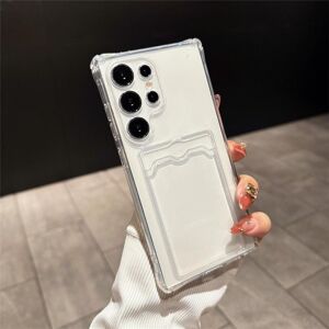 Unbranded (clear, Samsung Galaxy S20FE) Anti-knock Card Slot Clear TPU Case for Samsung Ga Unbranded (clear, Samsung Galaxy S20FE) Anti-knock Card Slot Clear TPU Case for Samsung Ga