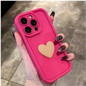 Gaatpot (Rose Yellow, For iPhone XR) Luxury Cute 3D Love Heart Silicone Phone Case For i Gaatpot (Rose Yellow, For iPhone XR) Luxury Cute 3D Love Heart Silicone Phone Case For i