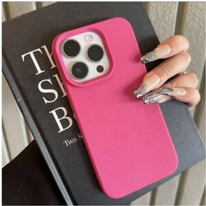 Gaatpot (Rose, For iPhone 14) Soft Candy Color Lichee Pattern Silicone Phone Case For iP Gaatpot (Rose, For iPhone 14) Soft Candy Color Lichee Pattern Silicone Phone Case For iP