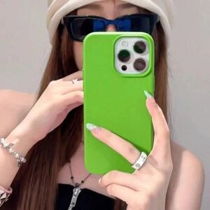 Gaatpot (Green, For iPhone 12 Pro) Soft Candy Color Lichee Pattern Silicone Phone Case F Gaatpot (Green, For iPhone 12 Pro) Soft Candy Color Lichee Pattern Silicone Phone Case F