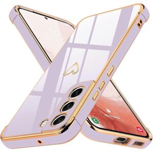 Unbranded (As show, One size) Case Compatible with Samsung Galaxy S22 Purple Case Women Unbranded (As show, One size) Case Compatible with Samsung Galaxy S22 Purple Case Women